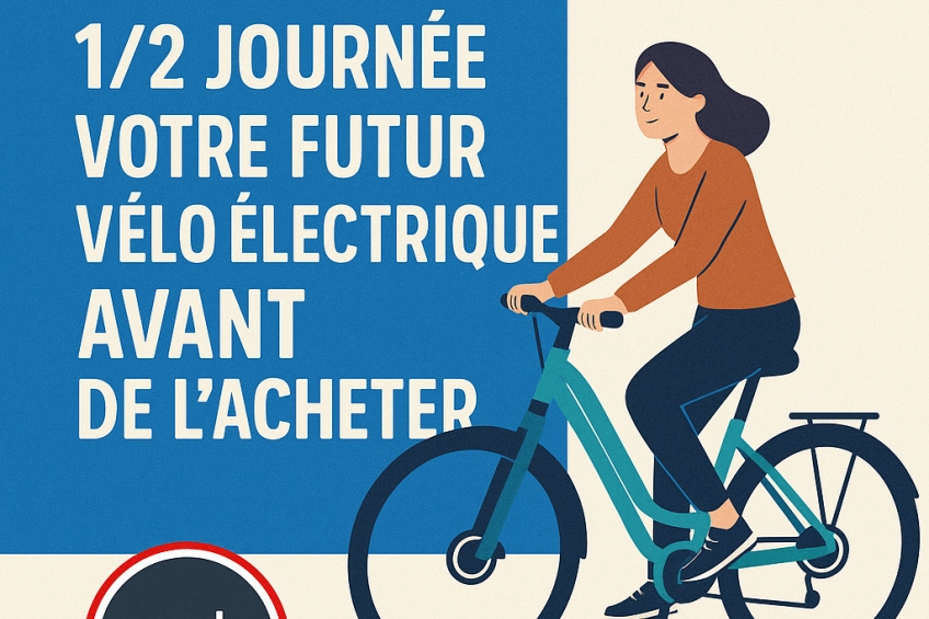 TESTEZ VOTRE VELO 1/2 JOURNEE SI VOUS ETES INDECIS