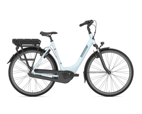Vélo électrique urbain Femme PARIS C7 HMB 400WH Bleu Glace