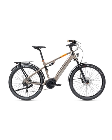 VTC électrique Unisexe ET01 FS CROSSOVER EQ POWERTUBE ACTIVE PLUS 500 Wh Brun