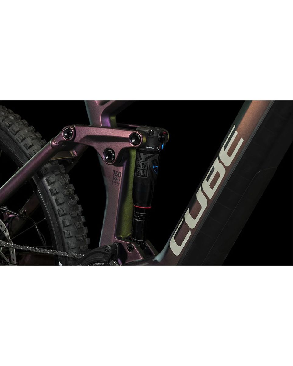 VTT électrique tout suspendu STEREO HYBRID 160 HPC SLX 750 Violet