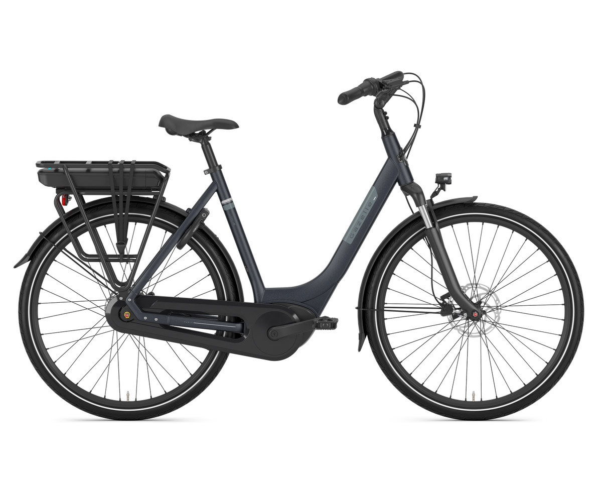 Vélo électrique urbain Femme PARIS C7 HMB M 400WH Bleu Graphite