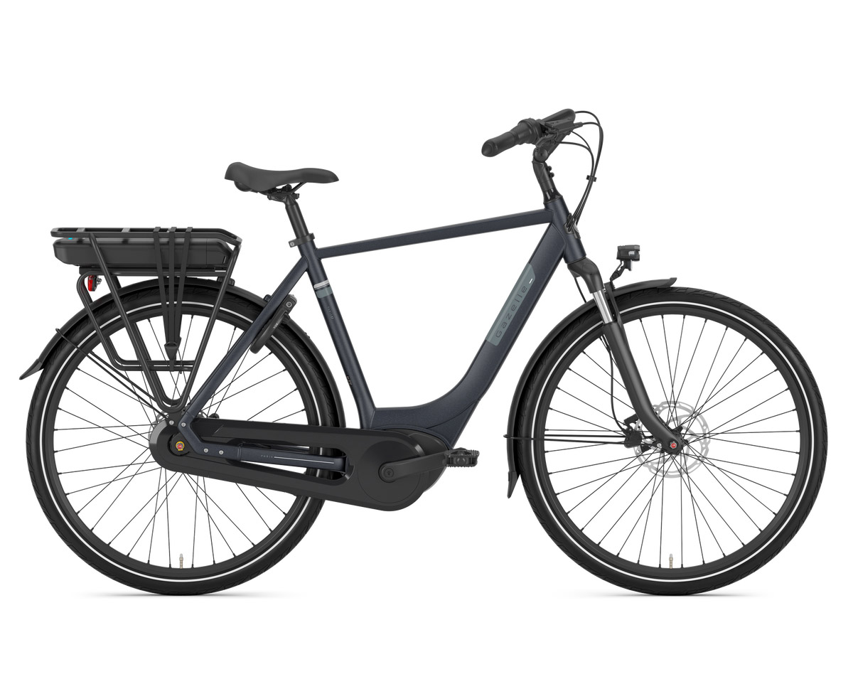 Vélo électrique urbain Homme PARIS C7 HMB M 500WH Bleu Graphite